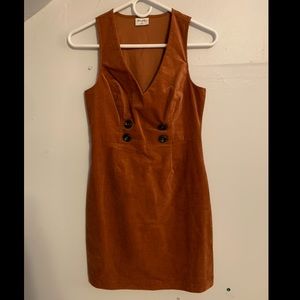 Velvet mini dress - Size XS